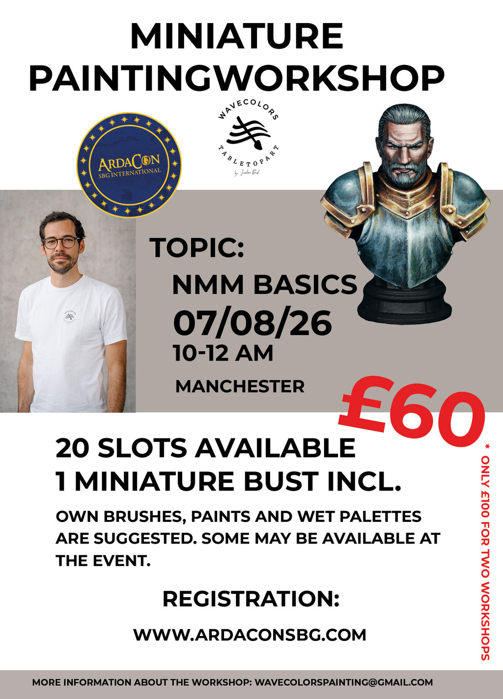Miniature Painting Workshop with Wavecolors Tabletop Art